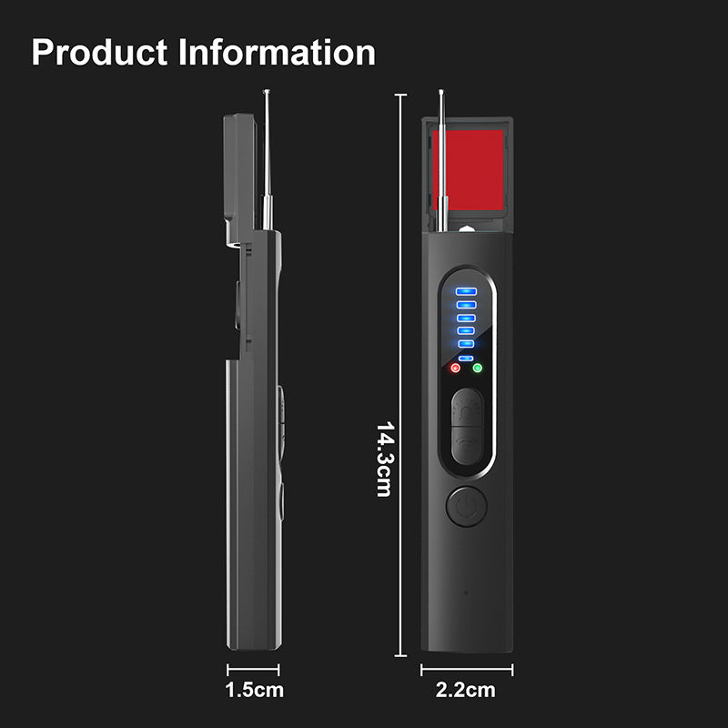 Camera Detector Anti-positioning And Anti-monitoring Scanner